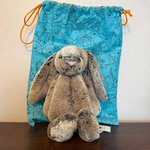 Jellycat Woodland Babe Bunny NWT Dust Bag